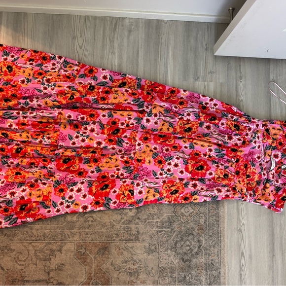 Petal & Pup Sarai Floral Cutout Maxi Dress - Picture 4 of 7